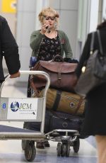 HELENA BONHAM CARTER at JFK Airport in Ney York 01/09/2017
