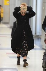 HELENA BONHAM CARTER at JFK Airport in Ney York 01/09/2017