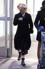 HELENA BONHAM CARTER at JFK Airport in Ney York 01/09/2017