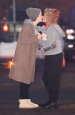 HELENA BONHAM CARTER on the Set of 