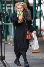 HELENA BONHAM CARTER Out and About in New York 01/13/2017