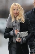 HELENA SEGER Arrives at Old Trafford in Manchester 01/15/2017