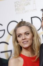 HILARIE BURTON at 74th Annual Golden Globe Awards in Beverly Hills 01/08/2017