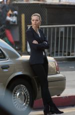 HILARIE BURTON on the Set of 