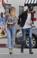 HILARY DUFF and Matthew Koma Out in Beverly Hills 01/19/2017