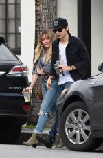 HILARY DUFF and Matthew Koma Out in Beverly Hills 01/19/2017