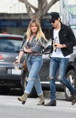 HILARY DUFF and Matthew Koma Out in Beverly Hills 01/19/2017