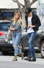 HILARY DUFF and Matthew Koma Out in Beverly Hills 01/19/2017