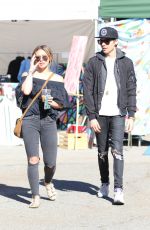 HILARY DUFF and Matthew Koma Shopping at Merlose Flea Market 01/29/2017