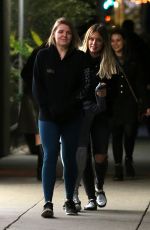 HILARY DUFF at Froyo Life in Beverly Hills 01/23/2017
