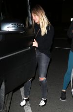 HILARY DUFF at Froyo Life in Beverly Hills 01/23/2017