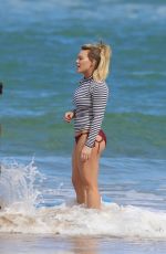 HILARY DUFF in Bikini at a Beach in Hawaii 01/01/2017