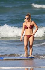 HILARY DUFF in Bikini at a Beach in Hawaii 01/01/2017