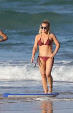 HILARY DUFF in Bikini at a Beach in Hawaii 01/01/2017
