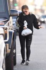 HILARY DUFF Out and About in Los Angeles 01/18/2017