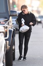 HILARY DUFF Out and About in Los Angeles 01/18/2017