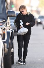 HILARY DUFF Out and About in Los Angeles 01/18/2017
