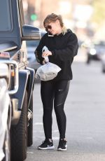 HILARY DUFF Out and About in Los Angeles 01/18/2017