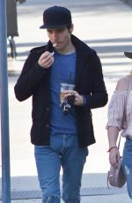 HILARY DUFF Out and About in Santa Barbara 01/15/2017