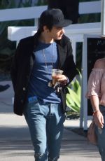 HILARY DUFF Out and About in Santa Barbara 01/15/2017