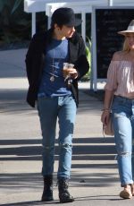 HILARY DUFF Out and About in Santa Barbara 01/15/2017
