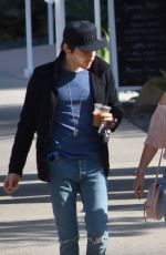 HILARY DUFF Out and About in Santa Barbara 01/15/2017