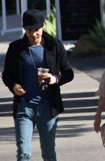 HILARY DUFF Out and About in Santa Barbara 01/15/2017