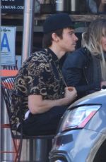 HILARY DUFF Out and About in Santa Barbara 01/15/2017