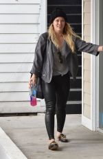 HILARY DUFF Out and About in Studio City 01/04/2017