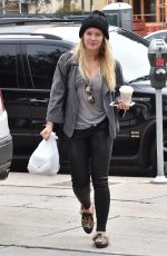 HILARY DUFF Out and About in Studio City 01/04/2017