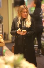 HILARY DUFF Out for Grocery Shopping in Beverly Hills 01/22/2017