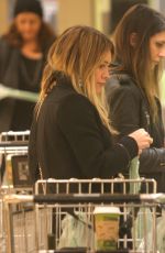 HILARY DUFF Out for Grocery Shopping in Beverly Hills 01/22/2017