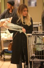 HILARY DUFF Out for Grocery Shopping in Beverly Hills 01/22/2017
