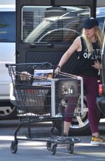HILARY DUFF Out for Shopping in Studio City 01/17/2017