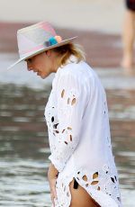 HOLLY WILLOUGHBY on the Beach in Barbados 01/07/2017