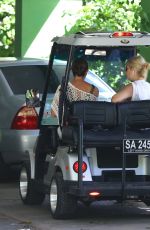 HOLLY WILLOUGHBY Out Shopping in Barbados 01/02/2017