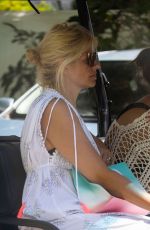 HOLLY WILLOUGHBY Out Shopping in Barbados 01/02/2017