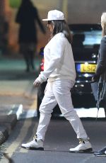 HONEY G Arrives at Elstree Studios in London 01/03/2017