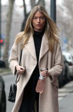 MARTHA HUNT Out and About in Milan 01/12/2017