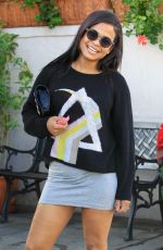 CHRISTINA MILIAN at Il Pastaio Restaurant in Beverly Hills 01/11/2017