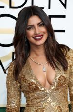 PRIYANKA CHOPRA at 74th Annual Golden Globe Awards in Beverly Hills 01/08/2017
