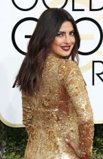 PRIYANKA CHOPRA at 74th Annual Golden Globe Awards in Beverly Hills 01/08/2017
