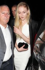 SOPHIE TURNER and Joe Jonas at Catch LA in West Hollywood 01/06/2017