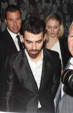 SOPHIE TURNER and Joe Jonas at Catch LA in West Hollywood 01/06/2017