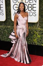 NAOMI CAMPBELL at 74th Annual Golden Globe Awards in Beverly Hills 01/08/2017