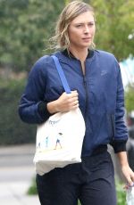 MARIA SHARAPOVA Out and About in Los Angeles 01/10/2017