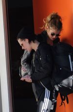 KRISTEN STEWART and STELLA MAXWELL Out and About in Hollywood 01/28/2017