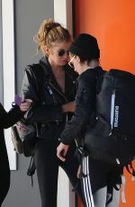 KRISTEN STEWART and STELLA MAXWELL Out and About in Hollywood 01/28/2017