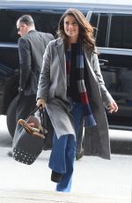 IDINA MENZEL at JFK Airport in New York 01/19/2017