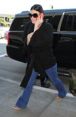 IDINA MENZEL at LAX Airport in Los Angeles 01/17/2017